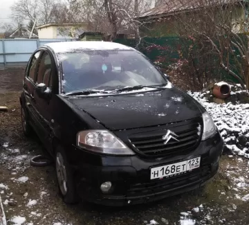 Купить Citroen C3 1600 см3 АКПП (75 л.с.) Бензин инжектор в Краснодар: цвет черный Хетчбэк 2004 года по цене 180000 рублей, объявление №14720 на сайте Авторынок23