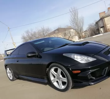 Купить Toyota Celica 1800 см3 АКПП (145 л.с.) Бензин инжектор в Тбилисская : цвет Чёрный Купе 1999 года по цене 345000 рублей, объявление №20962 на сайте Авторынок23