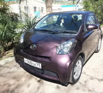 Купить Toyota IQ 998 см3 АКПП (68 л.с.) Бензиновый в Сочи: цвет фиолетовый металлик Купе 2009 года по цене 390000 рублей, объявление №1698 на сайте Авторынок23 Купить Toyota IQ 998 см3 АКПП (68 л.с.) Бензиновый в Сочи: цвет фиолетовый металлик Купе 2009 года по цене 390000 рублей, объявление №1698 на сайте Авторынок23