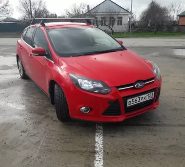 Купить Ford Focus 3 1600 см3 АКПП (125 л.с.) Бензин инжектор в Краснодар: цвет красный Хетчбэк 2012 года по цене 500000 рублей, объявление №13122 на сайте Авторынок23