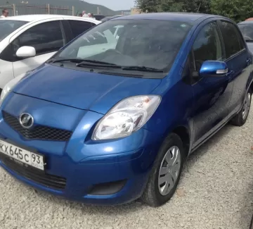 Купить Toyota Vitz 1000 см3 АКПП (71 л.с.) Бензин инжектор в Новороссийск: цвет сине-голубой Хетчбэк 2009 года по цене 355000 рублей, объявление №1458 на сайте Авторынок23