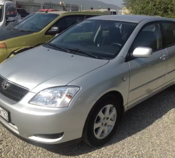 Купить Toyota Corolla 1500 см3 АКПП (109 л.с.) Бензин инжектор в Новороссийск: цвет серебро Хетчбэк 2003 года по цене 355000 рублей, объявление №2078 на сайте Авторынок23 Купить Toyota Corolla 1500 см3 АКПП (109 л.с.) Бензин инжектор в Новороссийск: цвет серебро Хетчбэк 2003 года по цене 355000 рублей, объявление №2078 на сайте Авторынок23