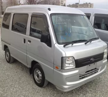 Купить Subaru Sambar 700 см3 АКПП (48 л.с.) Бензиновый в Новороссийск: цвет серый Микроавтобус 2009 года по цене 255000 рублей, объявление №871 на сайте Авторынок23