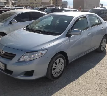 Купить Toyota Corolla 1600 см3 АКПП (124 л.с.) Бензин инжектор в Новороссийск: цвет серебро Седан 2007 года по цене 450000 рублей, объявление №1865 на сайте Авторынок23