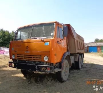 Купить Камаз 5511 3000 см3 МКПП (2 л.с.) Дизельный в Белореченск: цвет оранжевый Самосвал 1989 года по цене 220000 рублей, объявление №5745 на сайте Авторынок23