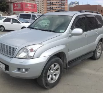 Купить Toyota Land Cruiser Prado 4000 см3 АКПП (249 л.с.) Бензин инжектор в Новороссийск: цвет серебро Внедорожник 2006 года по цене 1100000 рублей, объявление №1767 на сайте Авторынок23