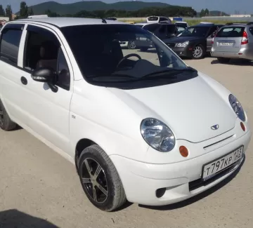 Купить ‎Daewoo Matiz 800 см3 МКПП (52 л.с.) Бензин инжектор в Новороссийск: цвет белый Хетчбэк 2012 года по цене 263000 рублей, объявление №1379 на сайте Авторынок23