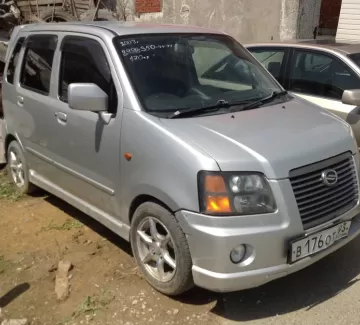 Купить Suzuki Wagon R Solio 1300 см3 АКПП (88 л.с.) Бензин инжектор в Новороссийск: цвет серебро Минивэн 2003 года по цене 170000 рублей, объявление №1415 на сайте Авторынок23