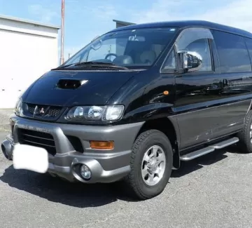 Купить Mitsubishi Delica 2800 см3 АКПП (140 л.с.) Дизельный в Гулькевичи: цвет Черный Минивэн 1992 года по цене 320000 рублей, объявление №22823 на сайте Авторынок23