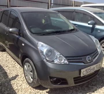 Купить Nissan Note 1500 см3 АКПП (110 л.с.) Бензин инжектор в Новороссийск: цвет серый Хетчбэк 2009 года по цене 370000 рублей, объявление №1316 на сайте Авторынок23