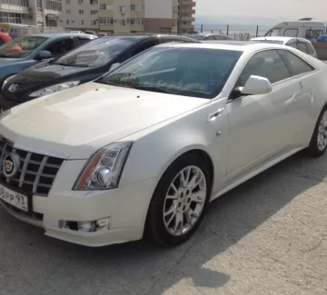 Купить Cadillac CTS 3600 см3 АКПП (311 л.с.) Бензин инжектор в Новороссийск: цвет белый Седан 2011 года по цене 1200000 рублей, объявление №1824 на сайте Авторынок23