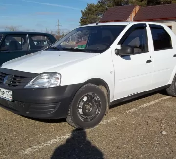 Купить Renault Logan 1400 см3 МКПП (75 л.с.) Бензин инжектор в ст. Тбилисская: цвет белый Седан 2010 года по цене 310000 рублей, объявление №3241 на сайте Авторынок23