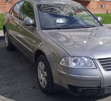 Купить Volkswagen Passat 2000 см3 АКПП (131 л.с.) Бензин инжектор в Трудобеликовский : цвет Серый Седан 2002 года по цене 325000 рублей, объявление №24753 на сайте Авторынок23