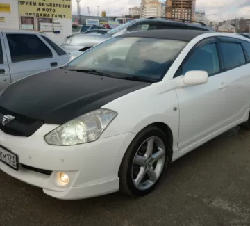 Купить Toyota Caldina 2000 см3 АКПП (152 л.с.) Бензиновый в Новороссийск: цвет белый Универсал 2003 года по цене 450000 рублей, объявление №578 на сайте Авторынок23