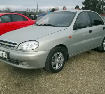 Купить Chevrolet Lanos 1500 см3 МКПП (86 л.с.) Бензин инжектор в Кропоткин: цвет серебро Седан 2007 года по цене 190000 рублей, объявление №2970 на сайте Авторынок23