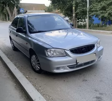 Купить Hyundai Accent 1500 см3 АКПП (102 л.с.) Бензин инжектор в Мостовской: цвет Серебристый Седан 2008 года по цене 265000 рублей, объявление №25140 на сайте Авторынок23