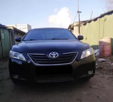 Купить Toyota Camry 2400 см3 АКПП (167 л.с.) Бензин инжектор в Армавир: цвет Чёрный Седан 2007 года по цене 225000 рублей, объявление №20553 на сайте Авторынок23