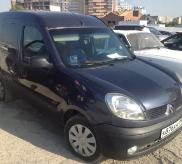 Купить Renault Kangoo 1400 см3 МКПП (75 л.с.) Бензин инжектор в Новороссийск: цвет темносиний Минивэн 2004 года по цене 225000 рублей, объявление №2080 на сайте Авторынок23