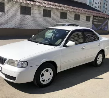 Купить Nissan Sunny 1500 см3 АКПП (105 л.с.) Бензин инжектор в Прикубанский: цвет Белый Седан 1998 года по цене 220000 рублей, объявление №24854 на сайте Авторынок23