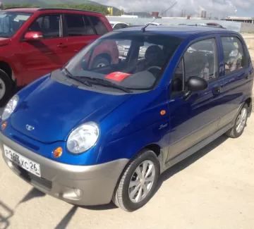 Купить ‎Daewoo Matiz 1000 см3 МКПП (64 л.с.) Бензин инжектор в Новороссийск: цвет синий металлик Хетчбэк 2010 года по цене 215000 рублей, объявление №1199 на сайте Авторынок23