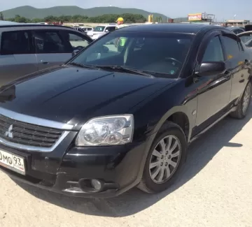 Купить Mitsubishi Galant 2400 см3 АКПП (158 л.с.) Бензин инжектор в Новоросийск: цвет черный Седан 2008 года по цене 540000 рублей, объявление №1323 на сайте Авторынок23