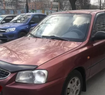 Купить Hyundai Accent 1495 см3 АКПП (102 л.с.) Бензин карбюратор в Ивановская: цвет Красный Седан 2004 года по цене 505000 рублей, объявление №21649 на сайте Авторынок23