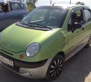 Купить ‎Daewoo Matiz 1000 см3 МКПП (64 л.с.) Бензин инжектор в Новороссийск: цвет липа зеленая Хетчбэк 2005 года по цене 135000 рублей, объявление №1324 на сайте Авторынок23