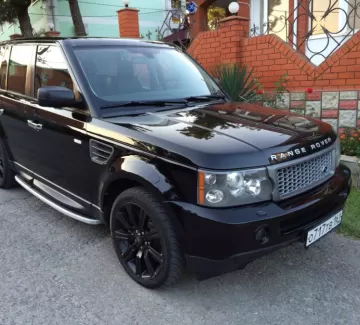 Купить Land Rover Range Rover Sport 4200 см3 АКПП (339 л.с.) Дизель турбонаддув в Новороссийск: цвет черный металлик Внедорожник 2007 года по цене 990000 рублей, объявление №1779 на сайте Авторынок23