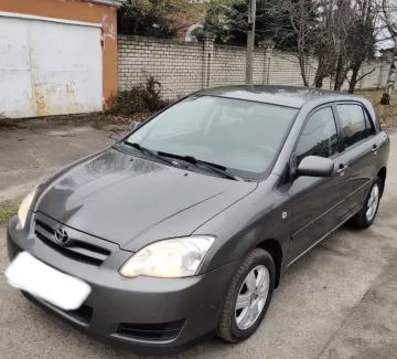 Купить Toyota Corolla 1600 см3 АКПП (110 л.с.) Бензин инжектор в Варениковская: цвет Серый Хетчбэк 2005 года по цене 170000 рублей, объявление №21838 на сайте Авторынок23