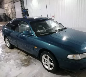 Купить Mazda 626 2000 см3 АКПП (115 л.с.) Бензин инжектор в Кропоткин: цвет Зелёный Седан 1996 года по цене 155000 рублей, объявление №20552 на сайте Авторынок23