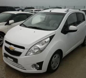 Купить Chevrolet Spark 1000 см3 АКПП (68 л.с.) Бензиновый в Новороссийск: цвет белый Хетчбэк 2010 года по цене 395000 рублей, объявление №604 на сайте Авторынок23