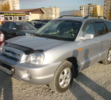 Купить Hyundai Santa Fe 2000 см3 АКПП (173 л.с.) Дизель турбонаддув в Новороссийск: цвет серый Внедорожник 2008 года по цене 600000 рублей, объявление №545 на сайте Авторынок23