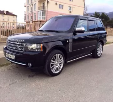 Купить Land Rover Range Rover, 4400 см3 АКПП (313 л.с.) Дизель в Новороссийск: цвет черный Внедорожник 2010 года по цене 2200000 рублей, объявление №2260 на сайте Авторынок23