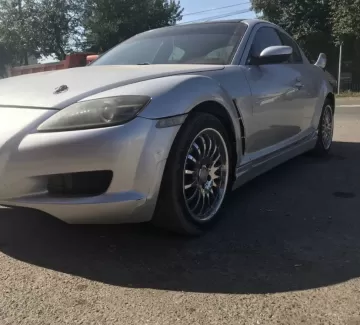 Купить Mazda RX-8 1300 см3 МКПП (231 л.с.) Бензин ротор в Брюховецкая: цвет Серебряный Седан 2003 года по цене 450000 рублей, объявление №22803 на сайте Авторынок23