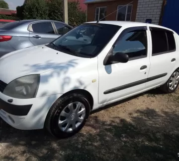 Купить Renault Simbol 1400 см3 МКПП (74 л.с.) Бензин инжектор в Кореновск: цвет белый Седан 2006 года по цене 200000 рублей, объявление №17316 на сайте Авторынок23