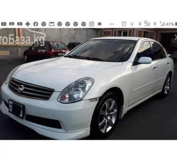 Купить Nissan skyline 2500 см3 АКПП (215 л.с.) Бензин компрессор в сочи: цвет белый Седан 2001 года по цене 435000 рублей, объявление №19942 на сайте Авторынок23 Купить Nissan skyline 2500 см3 АКПП (215 л.с.) Бензин компрессор в сочи: цвет белый Седан 2001 года по цене 435000 рублей, объявление №19942 на сайте Авторынок23