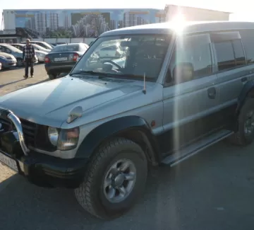 Купить Mitsubishi Pajero 1995 АКПП (105 л.с.) Дизель турбонаддув Новороссийск цвет серый Внедорожник 1995 года по цене 360000 рублей, объявление №443 на сайте Авторынок23