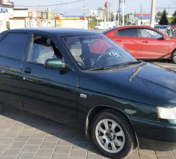 Купить ВАЗ (LADA) 21102 1500 см3 МКПП (78 л.с.) Бензин инжектор в Анапа: цвет Зеленый Седан 2002 года по цене 153000 рублей, объявление №22124 на сайте Авторынок23