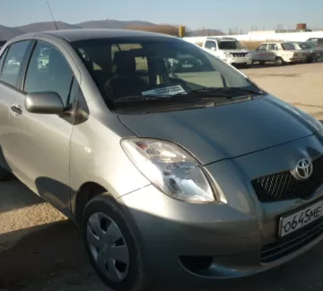 Купить Toyota Yaris 1000 см3 МКПП (69 л.с.) Бензиновый в Новороссийск: цвет серый Хетчбэк 2007 года по цене 320000 рублей, объявление №648 на сайте Авторынок23