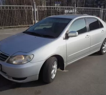 Купить Toyota Corolla 1500 см3 АКПП (109 л.с.) Бензиновый в Новороссийск: цвет серебро Седан 2003 года по цене 285000 рублей, объявление №989 на сайте Авторынок23