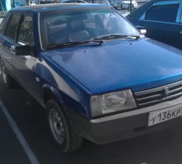 Купить ВАЗ (LADA) 21099 1500 см3 МКПП (77 л.с.) Бензин инжектор в Геленджик: цвет синий Седан 2002 года по цене 110000 рублей, объявление №2190 на сайте Авторынок23 Купить ВАЗ (LADA) 21099 1500 см3 МКПП (77 л.с.) Бензин инжектор в Геленджик: цвет синий Седан 2002 года по цене 110000 рублей, объявление №2190 на сайте Авторынок23