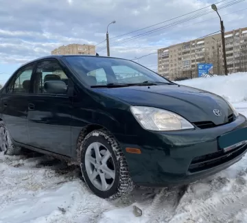 Купить Toyota Prius 1500 см3 АКПП (72 л.с.) Гибридный бензиновый в Петровская: цвет Зеленый Седан 2000 года по цене 390000 рублей, объявление №25911 на сайте Авторынок23