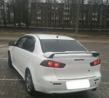 Купить Mitsubishi Lancer 1500 см3 АКПП (109 л.с.) Бензин инжектор в Армавир: цвет Белый Седан 2008 года по цене 160000 рублей, объявление №20310 на сайте Авторынок23