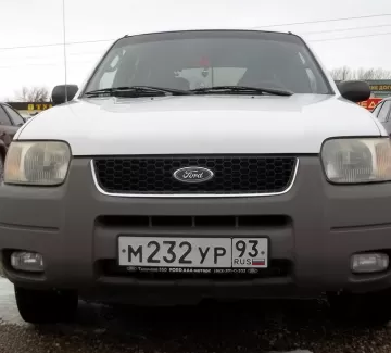 Купить Ford Escape 3000 см3 АКПП (203 л.с.) Бензин инжектор в Кропоткин: цвет белый Внедорожник 2000 года по цене 380000 рублей, объявление №3264 на сайте Авторынок23