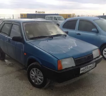 Купить ВАЗ (LADA) 21099 1500 см3 МКПП (78 л.с.) Бензин инжектор в Новороссийск: цвет синий Седан 2001 года по цене 110000 рублей, объявление №760 на сайте Авторынок23 Купить ВАЗ (LADA) 21099 1500 см3 МКПП (78 л.с.) Бензин инжектор в Новороссийск: цвет синий Седан 2001 года по цене 110000 рублей, объявление №760 на сайте Авторынок23