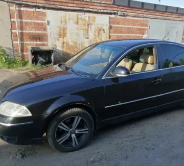 Купить Volkswagen Passat 2000 см3 АКПП (131 л.с.) Бензин инжектор в Нижнебаканская : цвет Черный Седан 2002 года по цене 310000 рублей, объявление №24599 на сайте Авторынок23