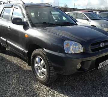 Купить Hyundai Santa Fe 2000 см3 АКПП (112 л.с.) Дизель в Новороссийск: цвет мокрый асфальт Внедорожник 2008 года по цене 600000 рублей, объявление №582 на сайте Авторынок23