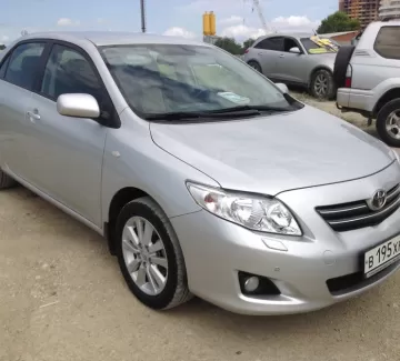 Купить Toyota Corolla 1600 см3 АКПП (124 л.с.) Бензин инжектор в Новороссийск: цвет серебро Седан 2009 года по цене 450000 рублей, объявление №1401 на сайте Авторынок23 Купить Toyota Corolla 1600 см3 АКПП (124 л.с.) Бензин инжектор в Новороссийск: цвет серебро Седан 2009 года по цене 450000 рублей, объявление №1401 на сайте Авторынок23