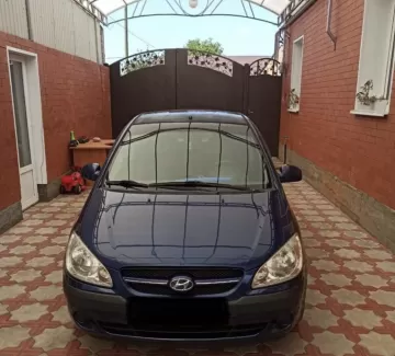 Купить Hyundai Getz 1400 см3 АКПП (97 л.с.) Бензин инжектор в Афипский : цвет Синий Хетчбэк 2008 года по цене 200000 рублей, объявление №19999 на сайте Авторынок23