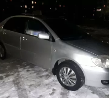 Купить Toyota Corolla 1400 см3 МКПП (97 л.с.) Бензин инжектор в Славянск на Кубани: цвет Серебристый металлик Седан 2005 года по цене 210000 рублей, объявление №20580 на сайте Авторынок23